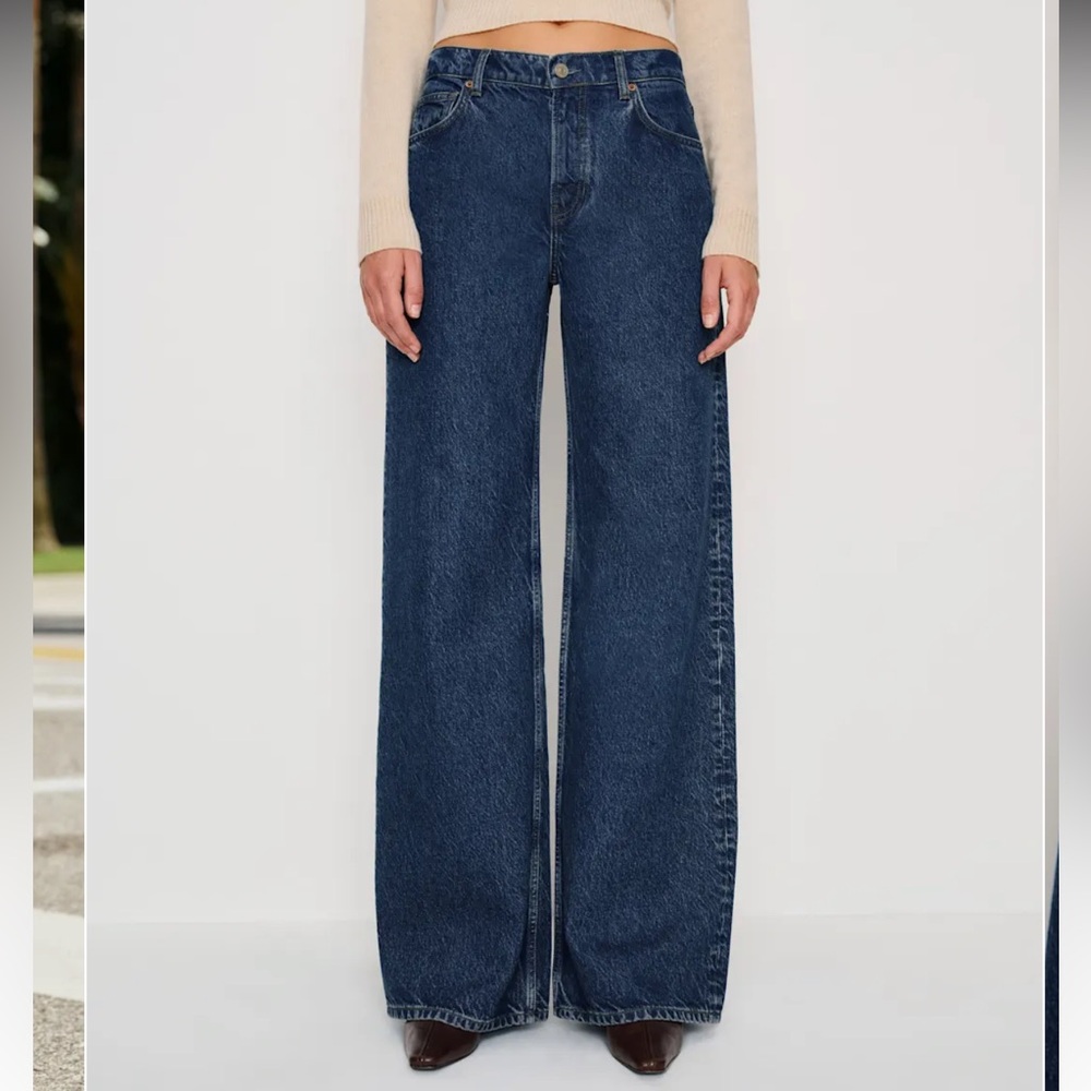 Cary Low Rise Slouchy Wide Leg Short Jeans